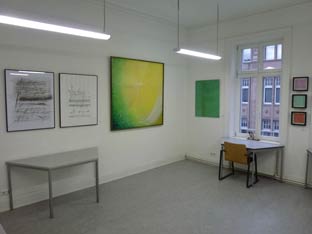 Ausstellungsrundgang in den Ateliers der wfk